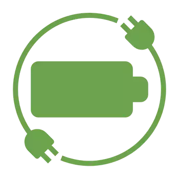 Battery icon press images