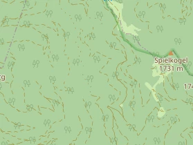 Electric car on map