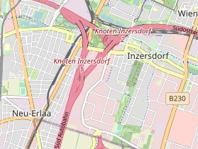Electric car on map