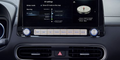 Electric cars - Akku-Kapazität brutto - Hyundai Kona Elektro 64 kWh