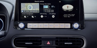 Elektroautos - Android Auto: optional - Hyundai Kona Elektro 64 kWh
