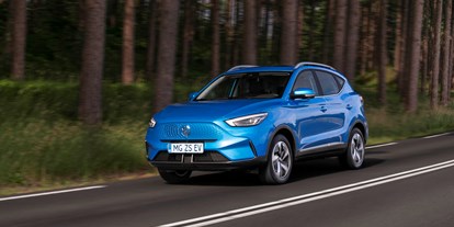 Electric cars - Position Ladeanschluss: Nase - MG ZS EV Maximal Reichweite
