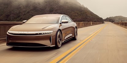 Electric cars - DAB-Radio: serie - Lucid Air Grand Touring
