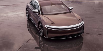 Electric cars - Position Ladeanschluss: Links vorne - Lucid Air Grand Touring