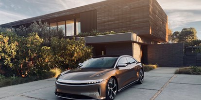 Electric cars - Panoramadach: serie - Lucid Air Pure