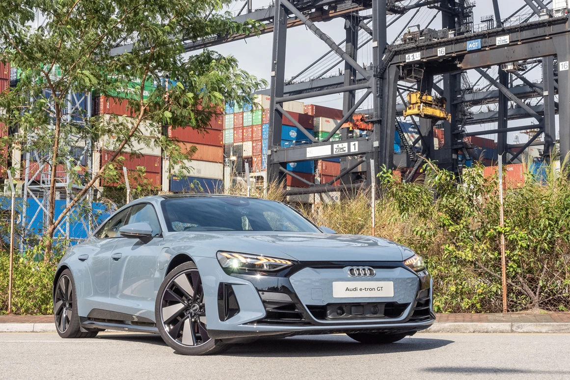 Elektroauto Modell: Audi e-tron GT quattro