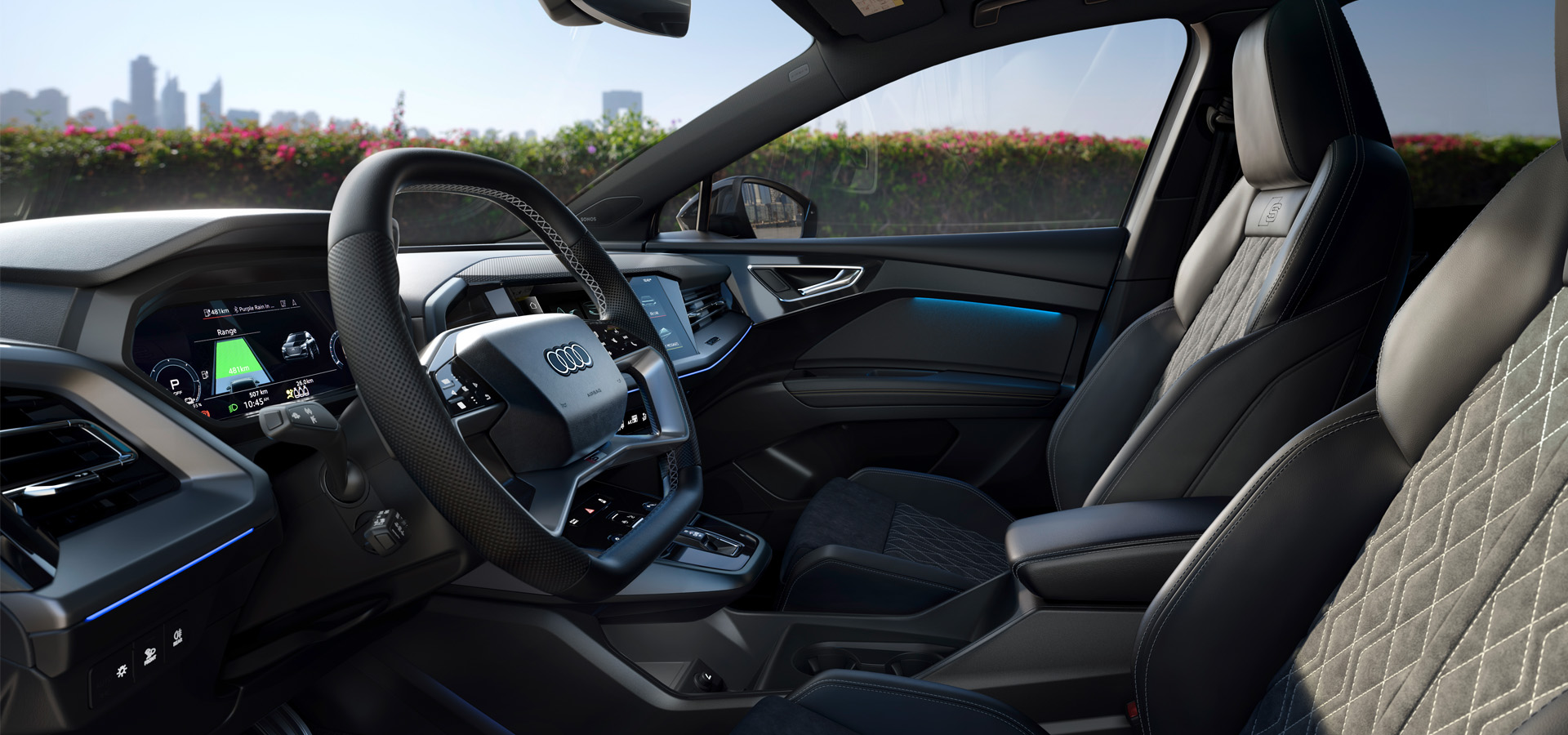 Elektroautos - Dachreling: serie - Audi Q4 Sportback e-tron 35