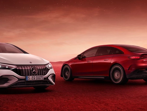 Elektroauto Modell: Mercedes EQE 350 4MATIC