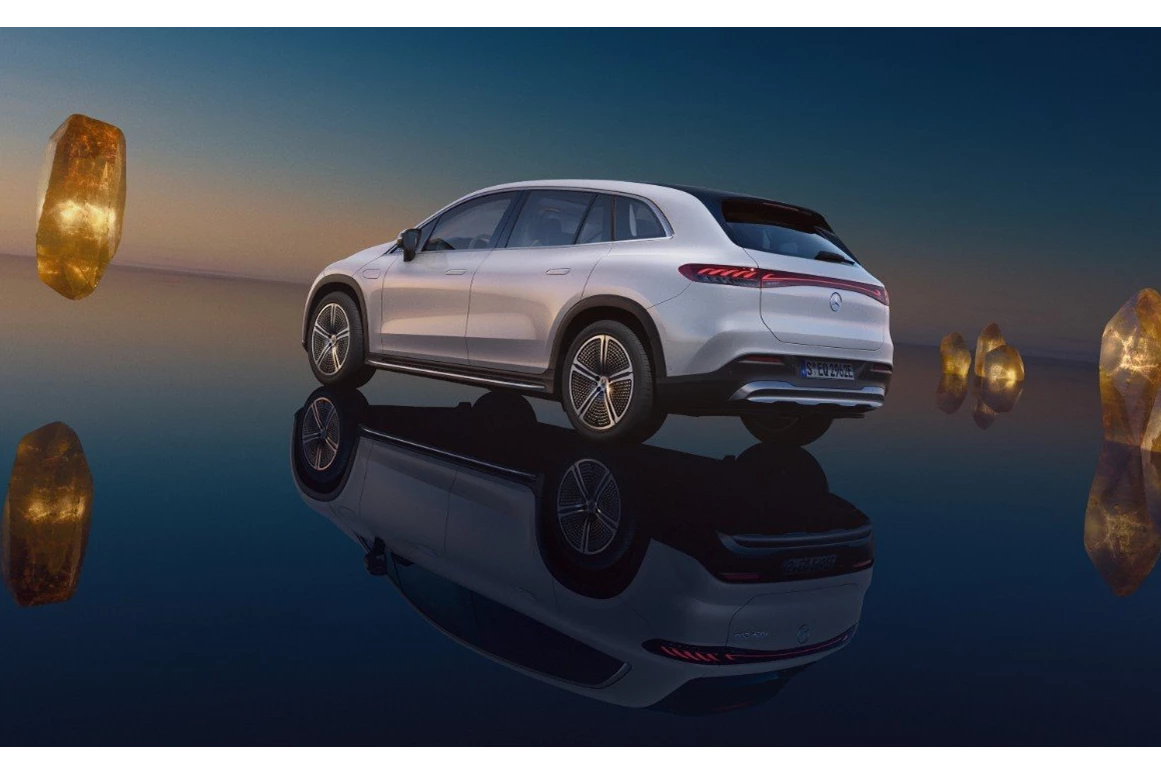 Elektroauto Modell: Mercedes EQS 450+ SUV