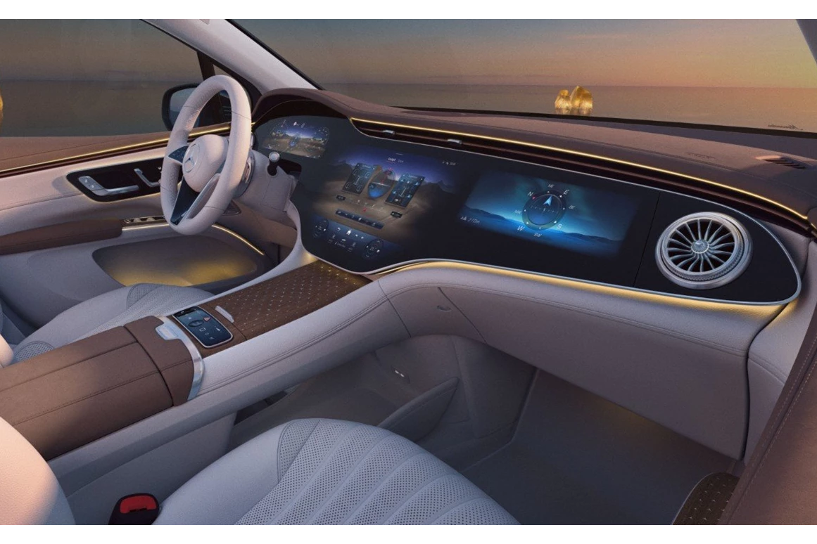 Elektroauto Modell: Mercedes EQS 450+ SUV