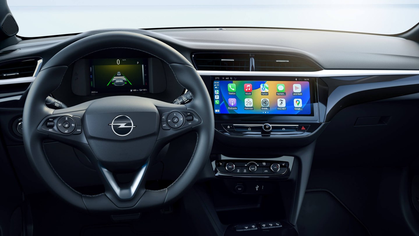 Elektrische auto's - Notrufsystem - Opel Corsa Electric 54 kWh
