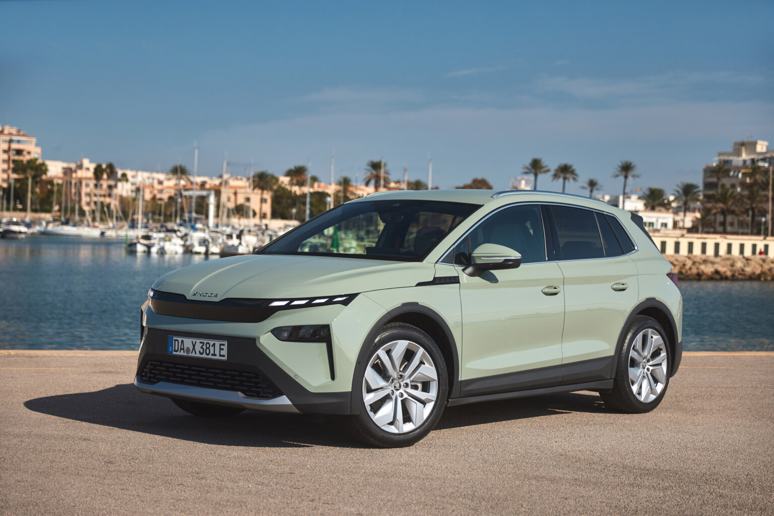 Elektroauto Modell: Skoda Elroq 50 - Außenansicht