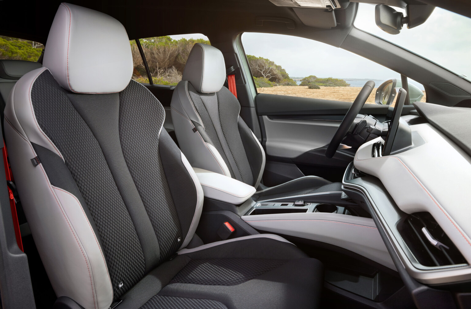 Elektroauto Modell: Skoda Elroq 85 - Innenansicht