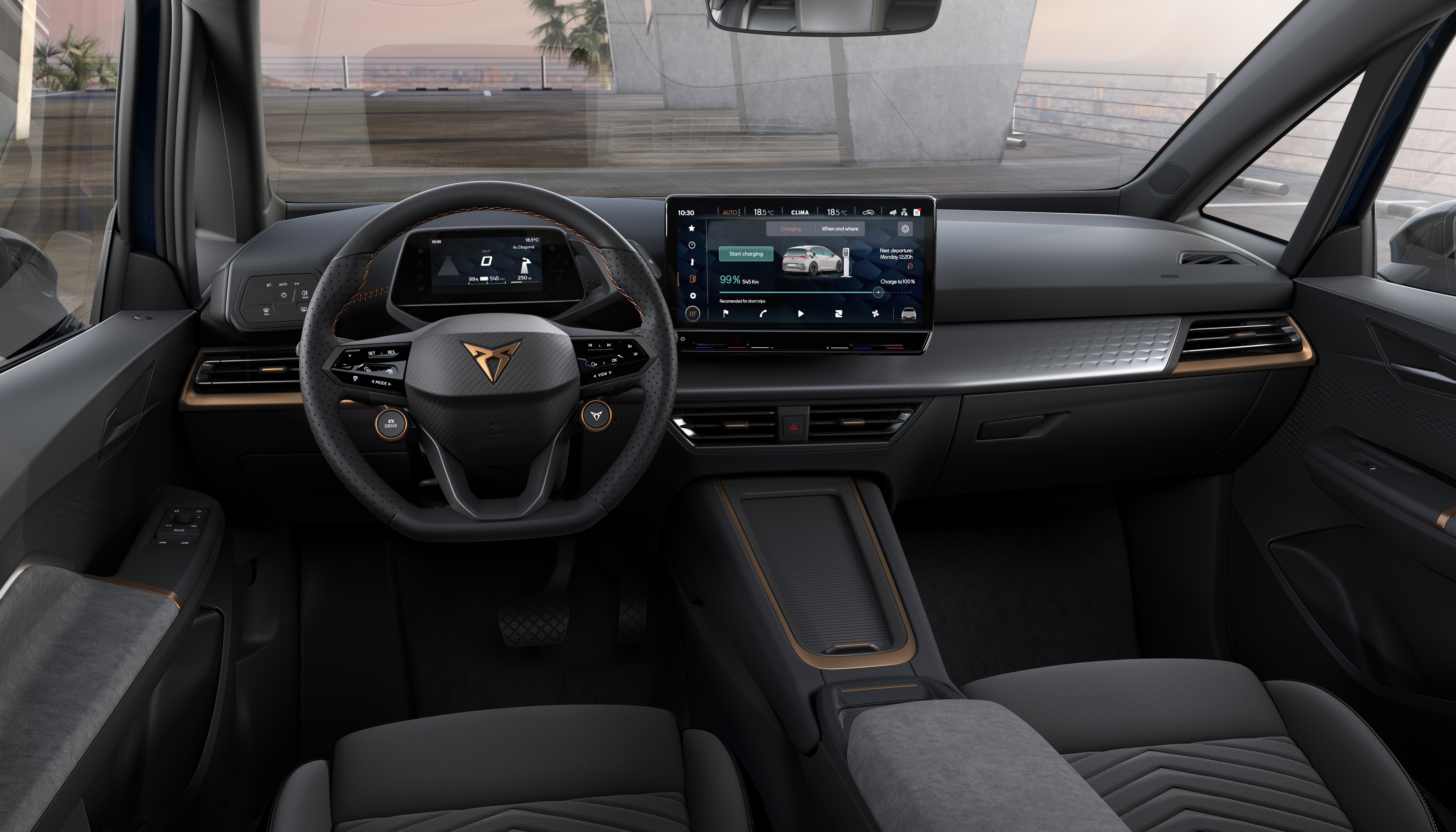 Elektrische auto's - Position Ladeanschluss: Rechts hinten - CUPRA Born Endurance