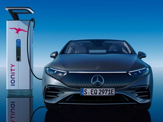 Elektroauto Modell: Mercedes EQS 580 4MATIC
