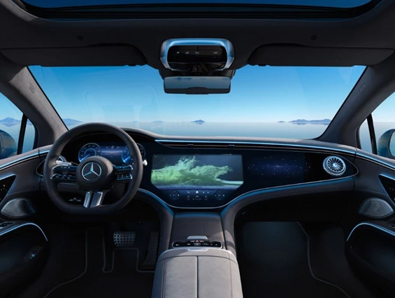 Elektroauto Modell: Mercedes EQS 580 4MATIC