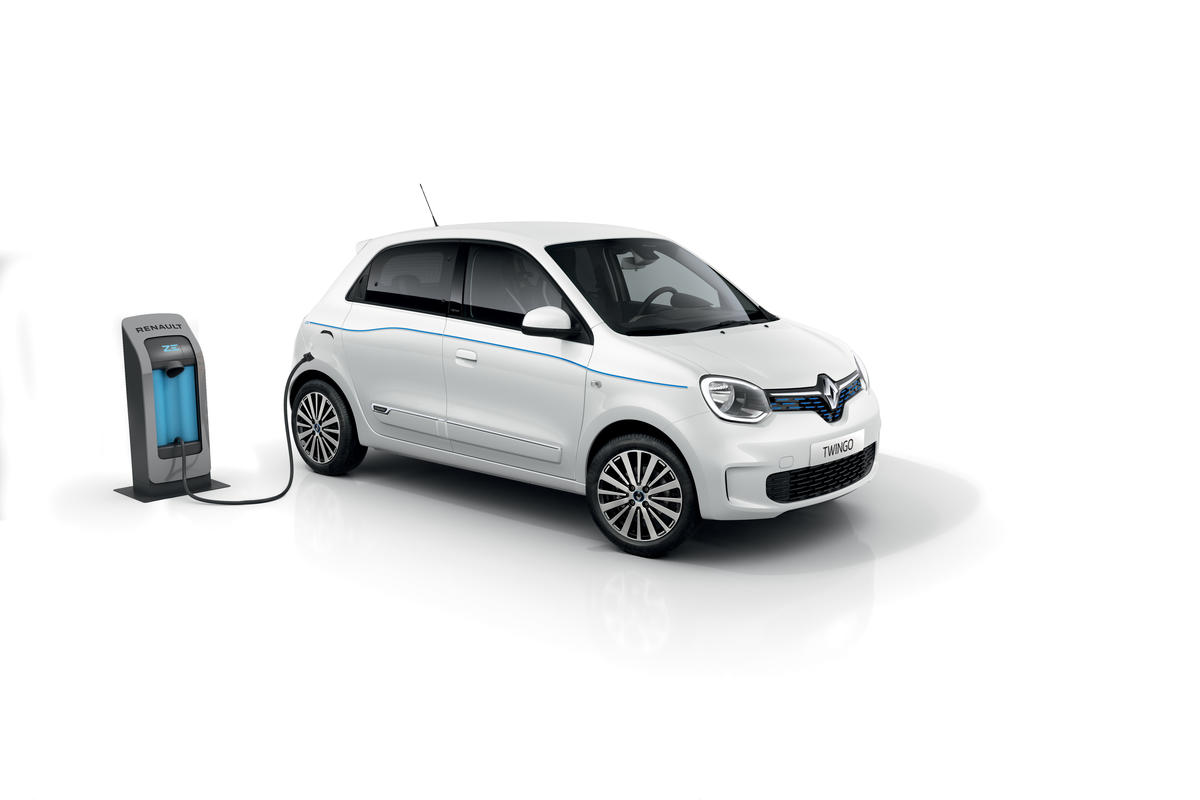 Elektrische auto's - Position Ladeanschluss: Rechts hinten - Renault Twingo E-Tech 27.5 kWh